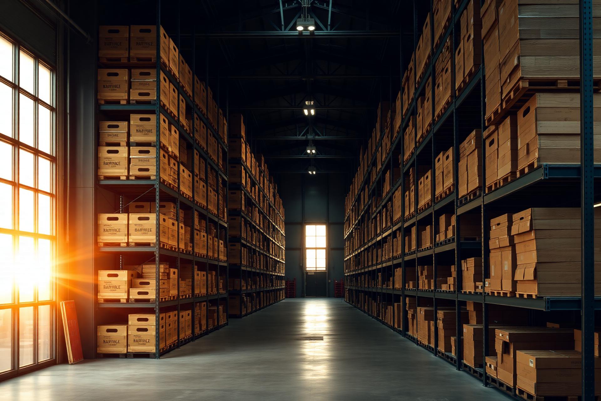 Specialized SBS warehouse interior
